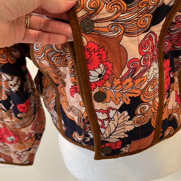 Mother The Big Time Bound Jacket in Flowrrs in Her Hair size small - Picture 7 of 12